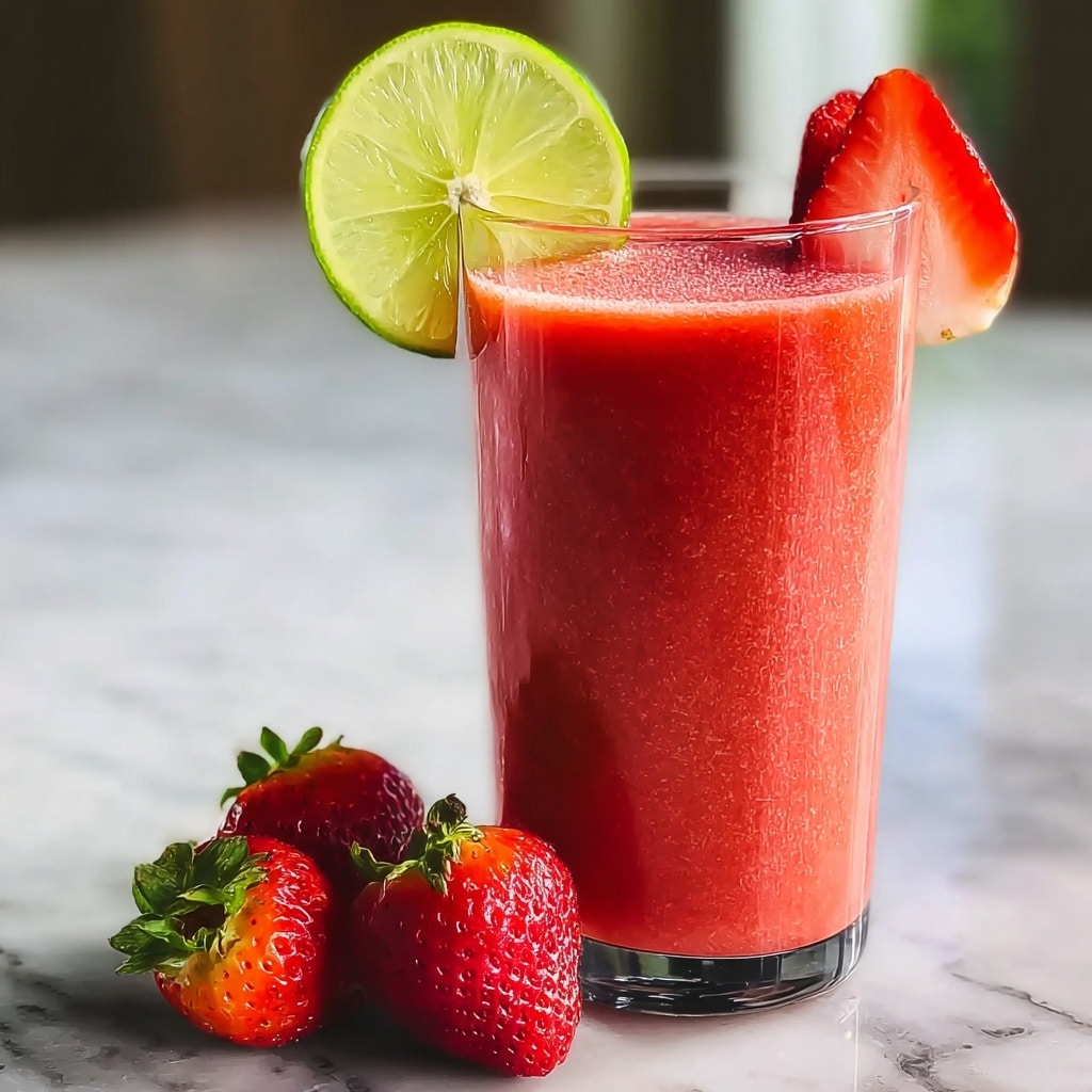 Refreshing Watermelon Smoothie for Summer Bliss - Recipe Image