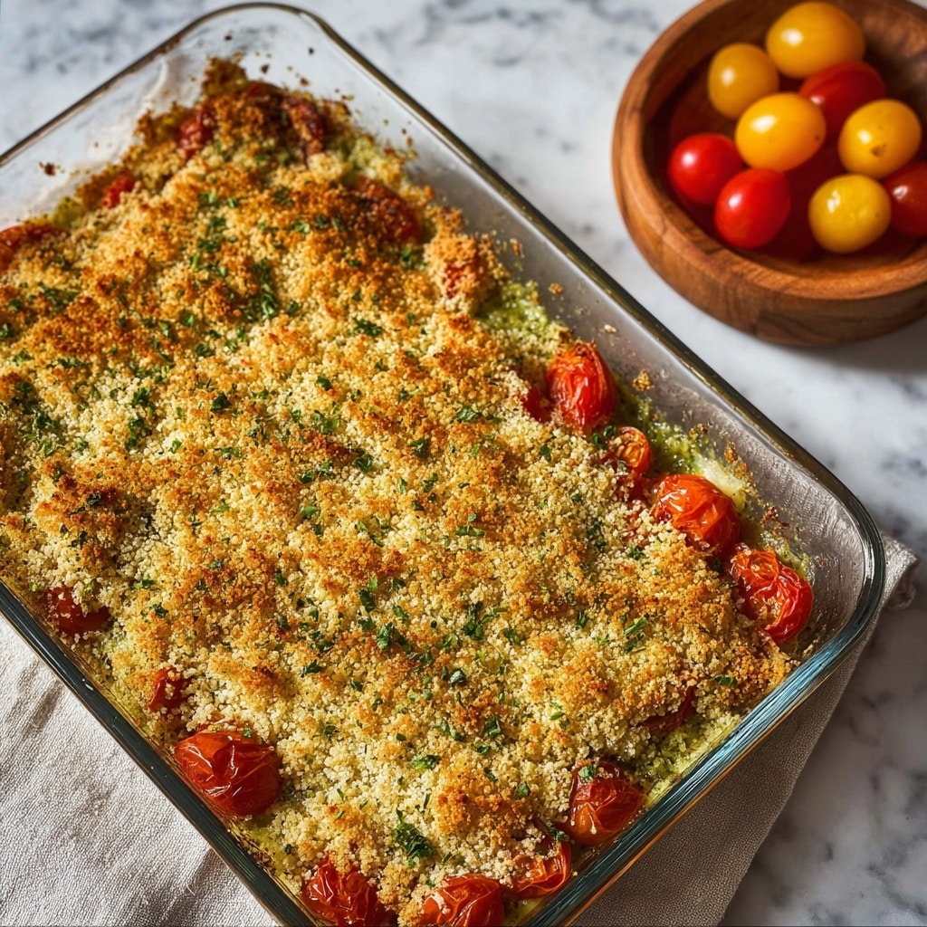 White Bean and Pesto Bake - Recipe Image