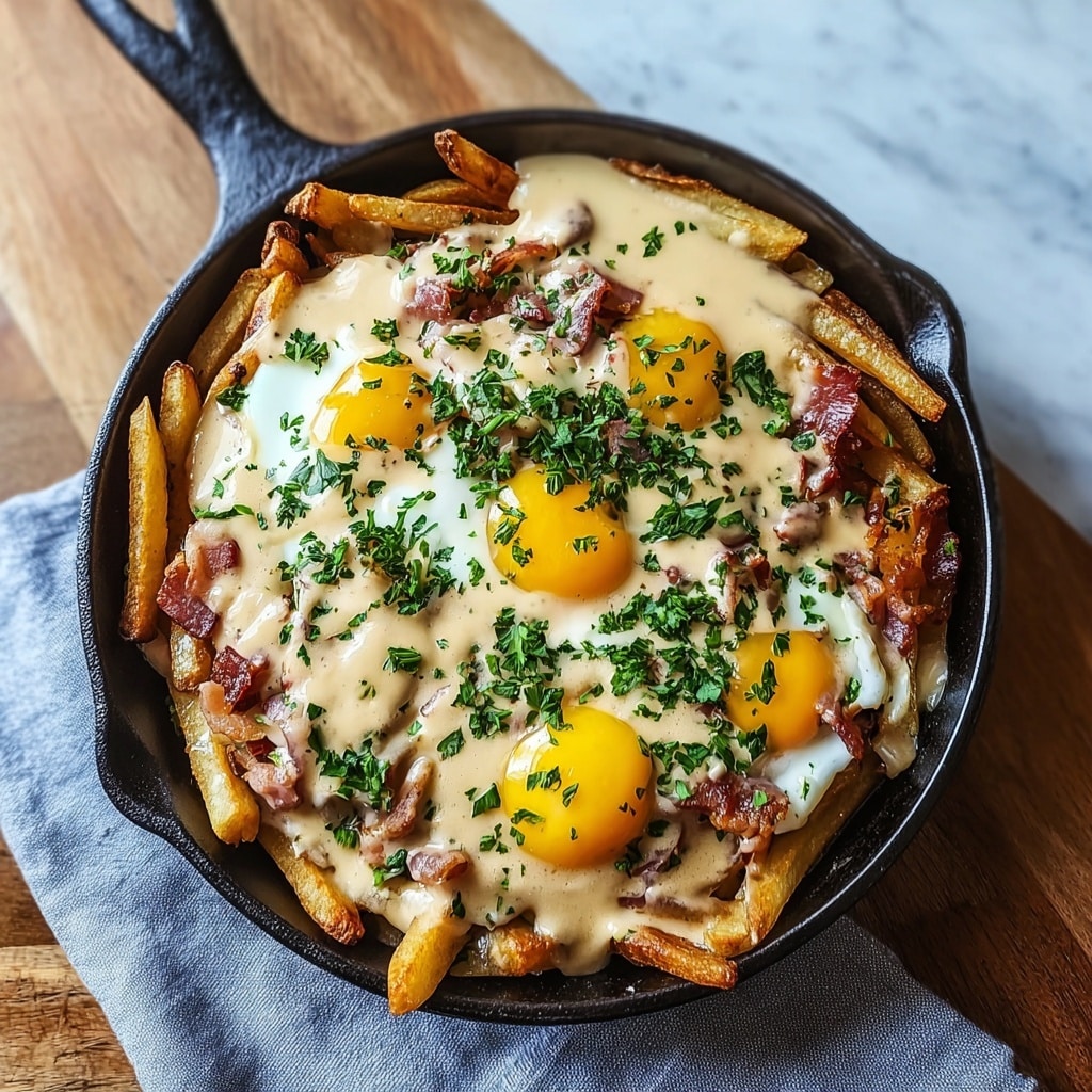 Decadent Breakfast Poutine with Dreamy Hollandaise - Recipe Image