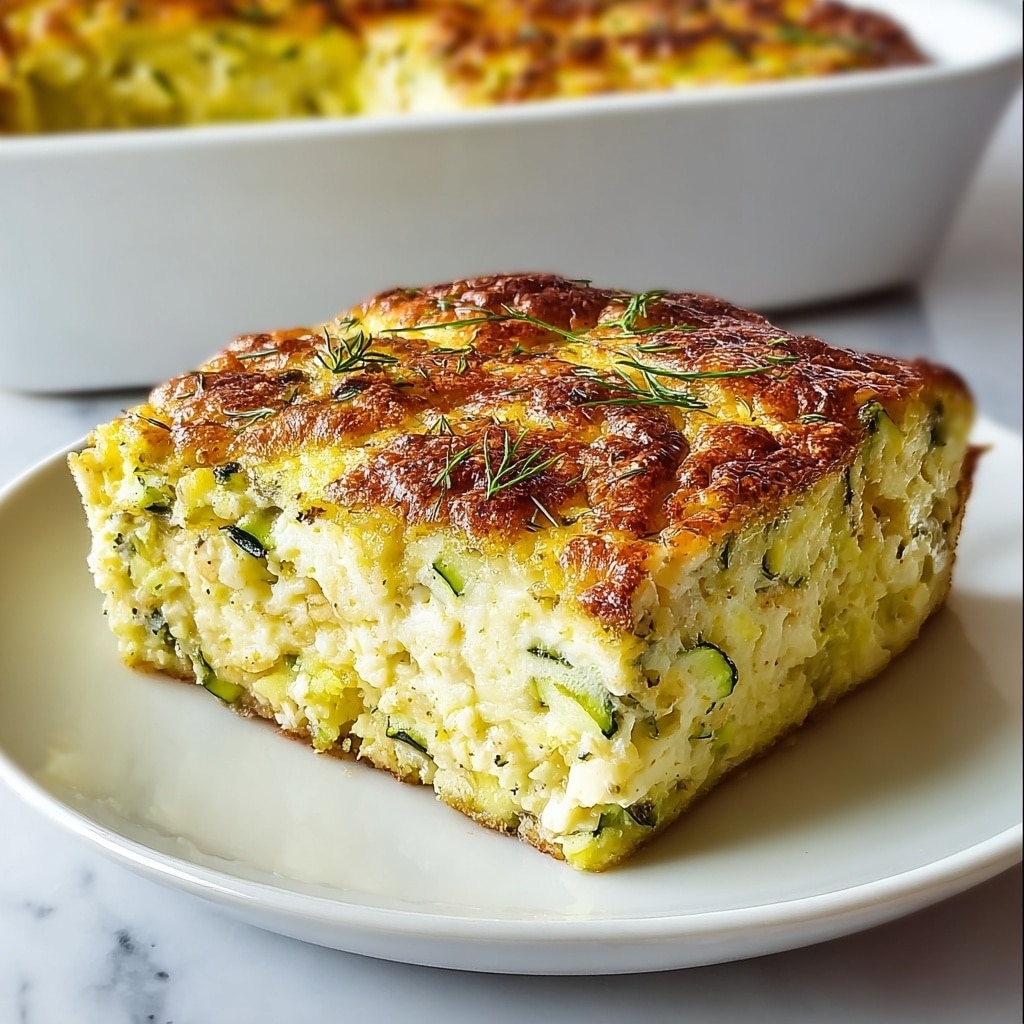 Simple Zucchini Dill Casserole Recipe - Recipe Image