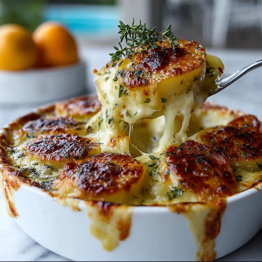 Best Homemade Scalloped Potatoes Recipe - Recipe Image