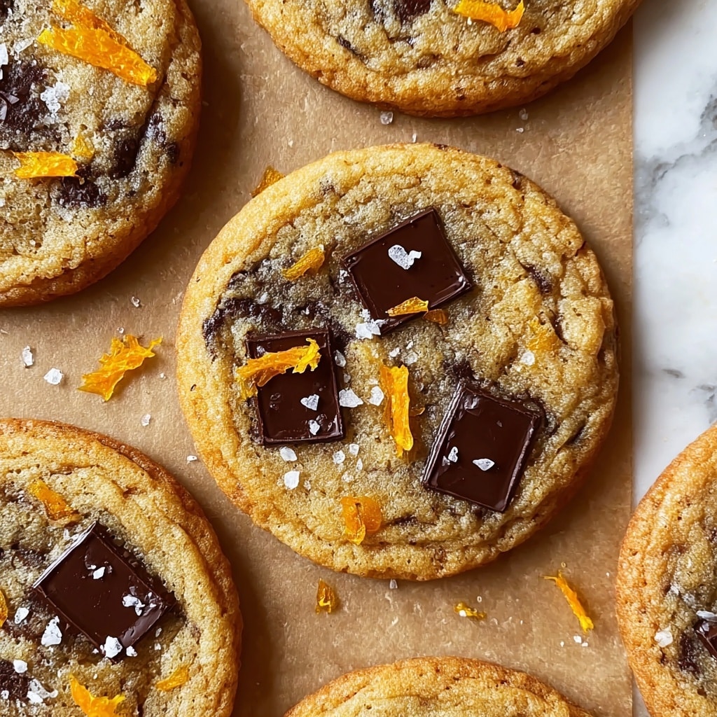 Orange Dark Chocolate Chunk Cookies Recipe - Recipe Image