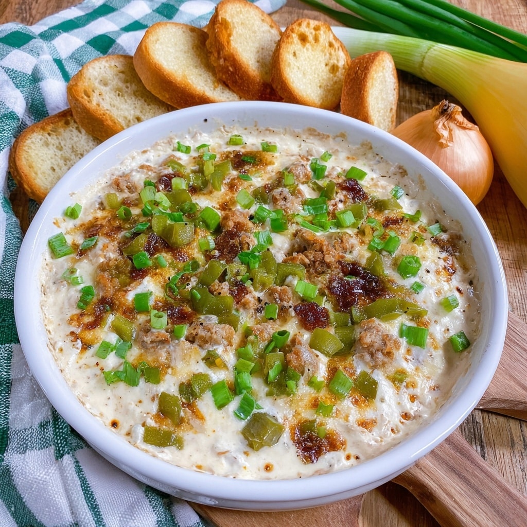 Philly Cheesesteak Dip Recipe - Recipe Image