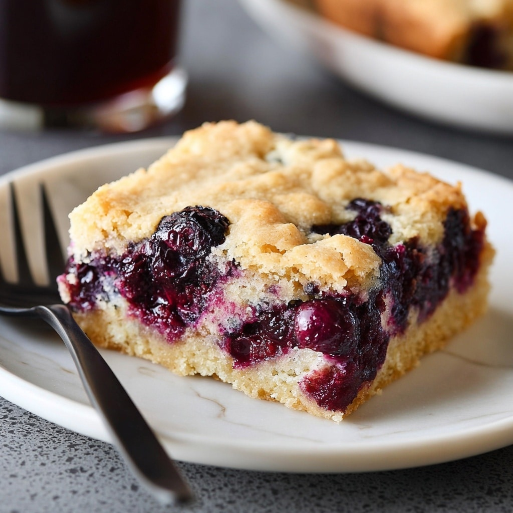 Blueberry Breakfast Cake Recipe - Recipe Image