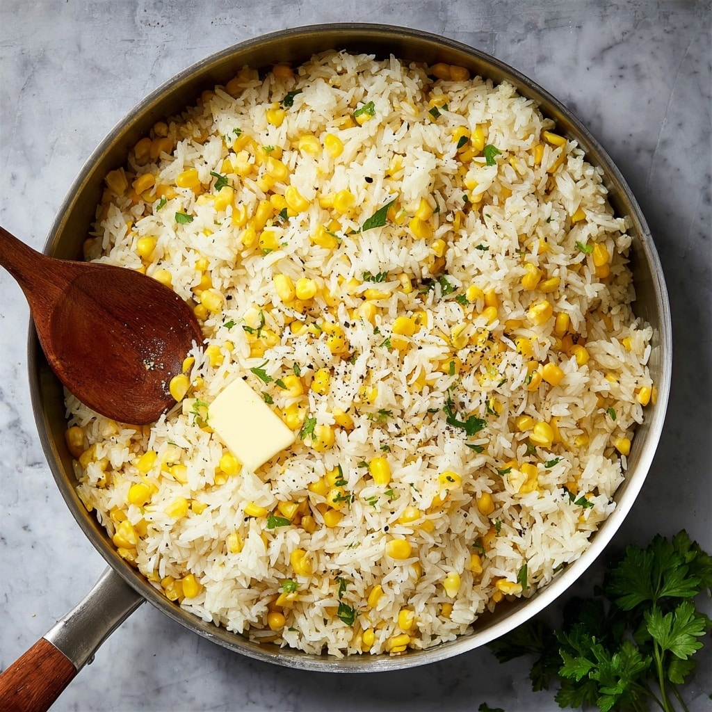 Buttered Corn Rice Recipe - Recipe Image