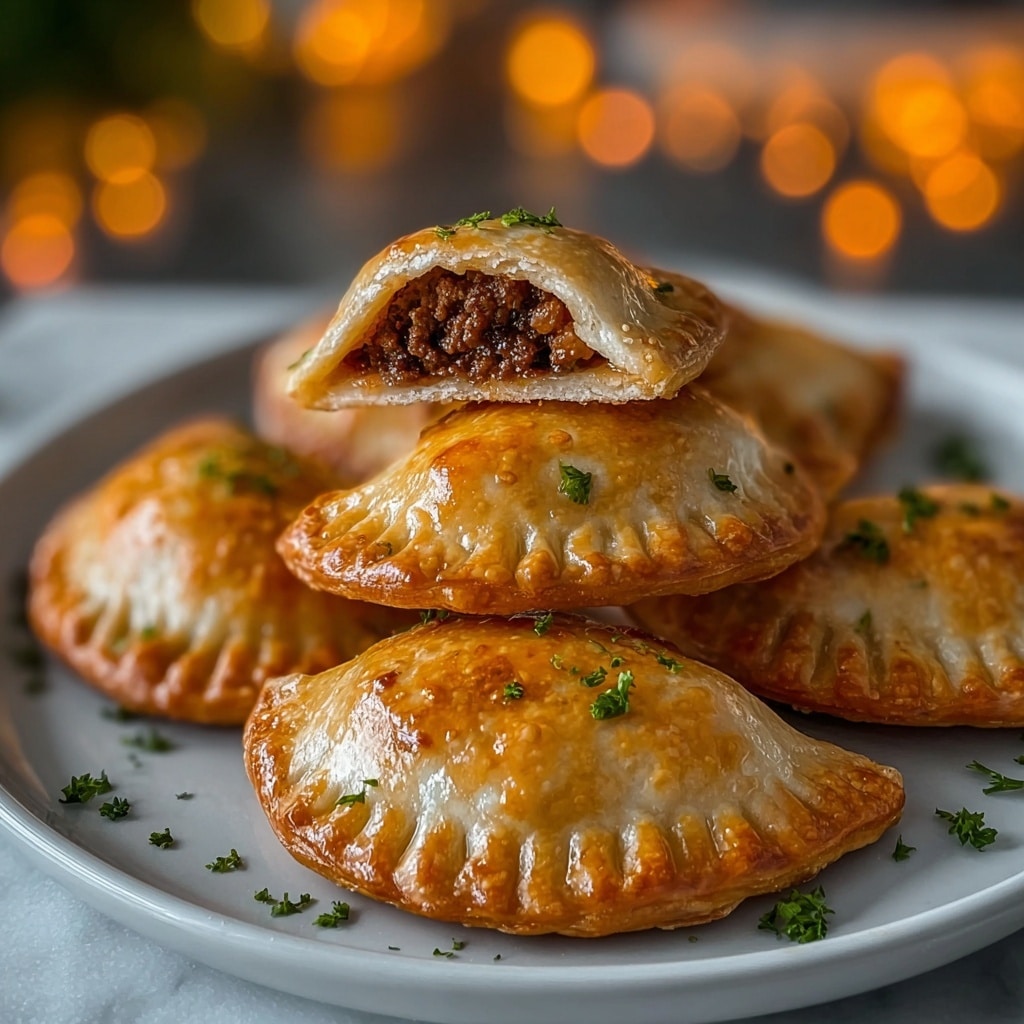 Ground Beef Hand Pies Recipe - Recipe Image