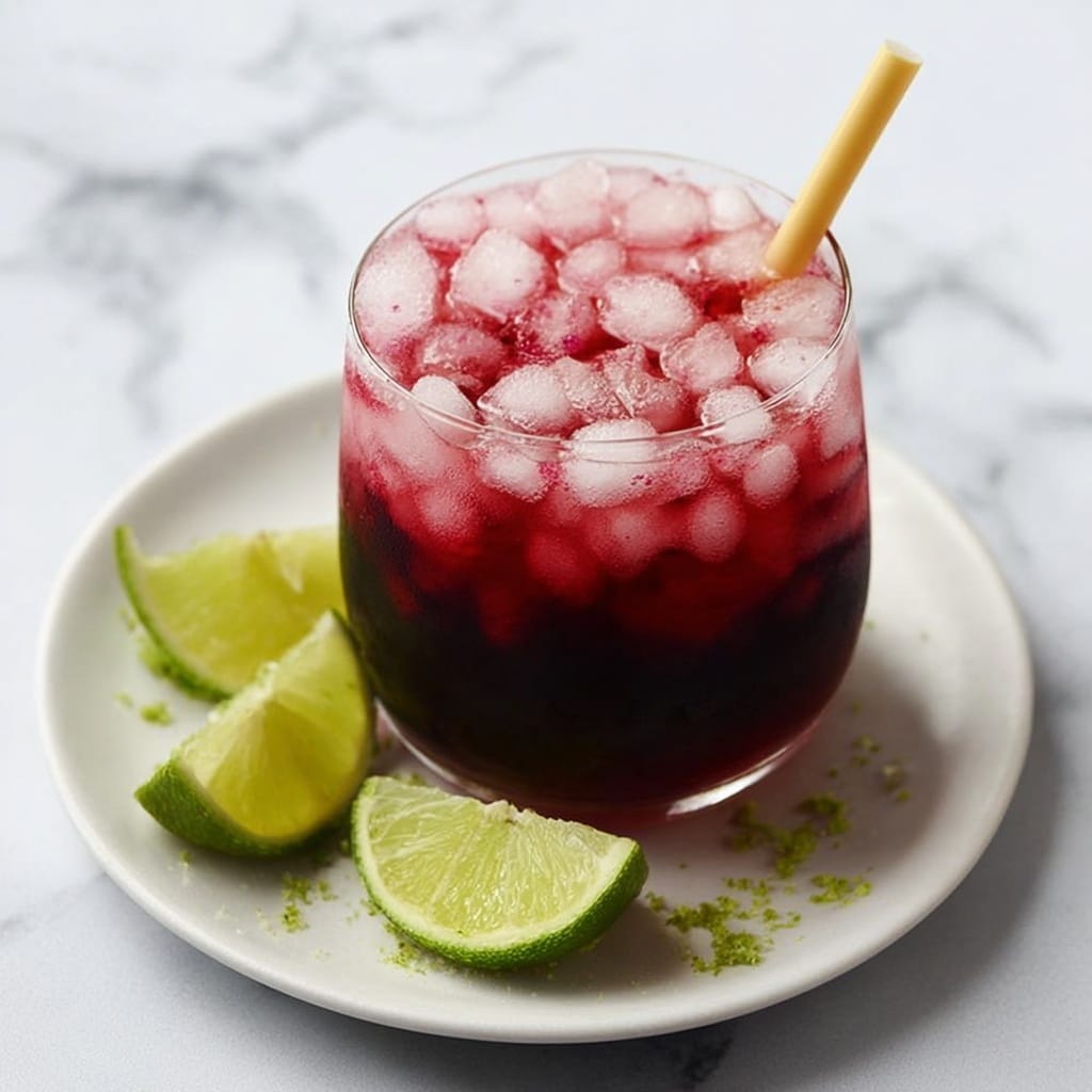 Midnight Tart Cherry Mocktail Recipe - Recipe Image