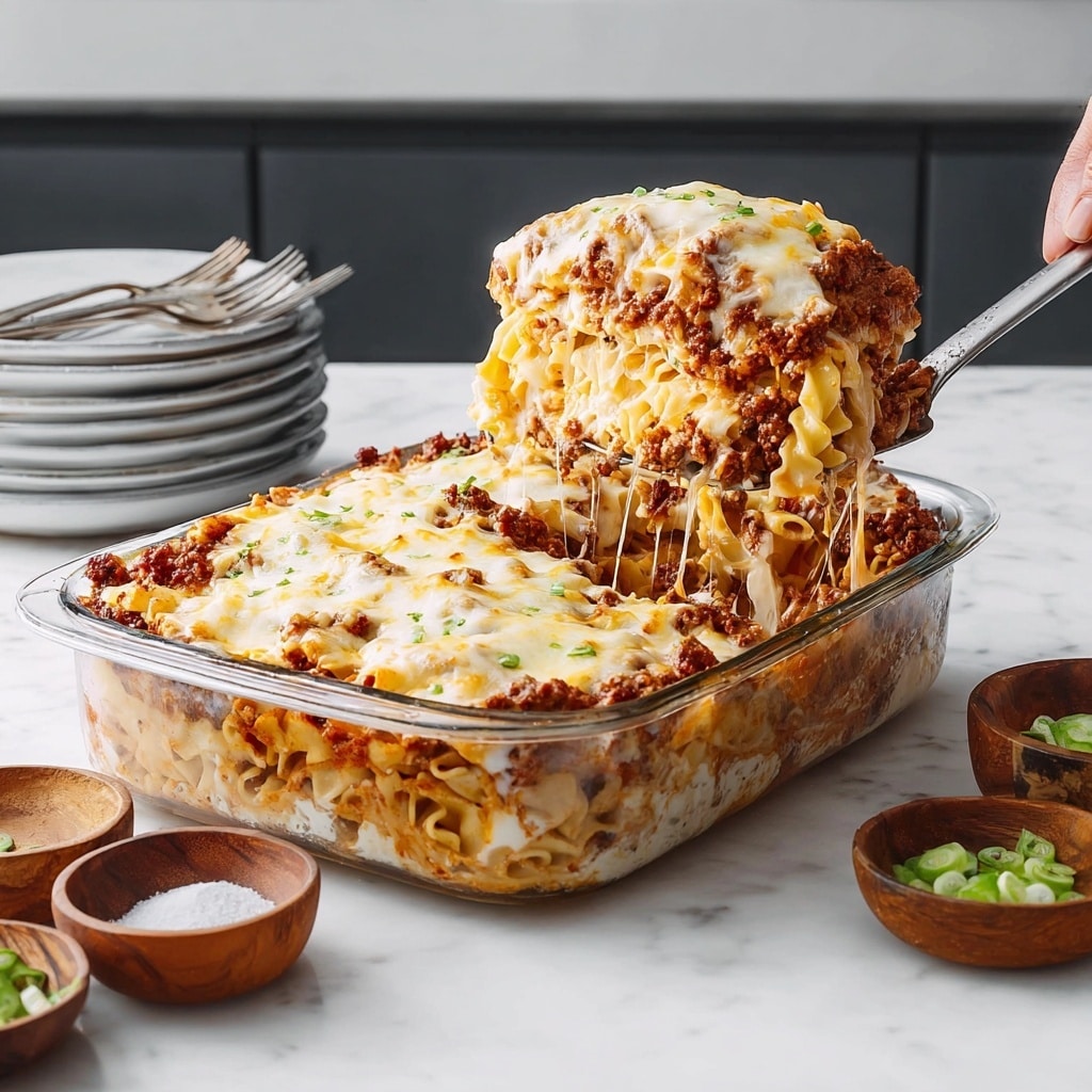 Sour Cream Noodle Bake Recipe - Recipe Image