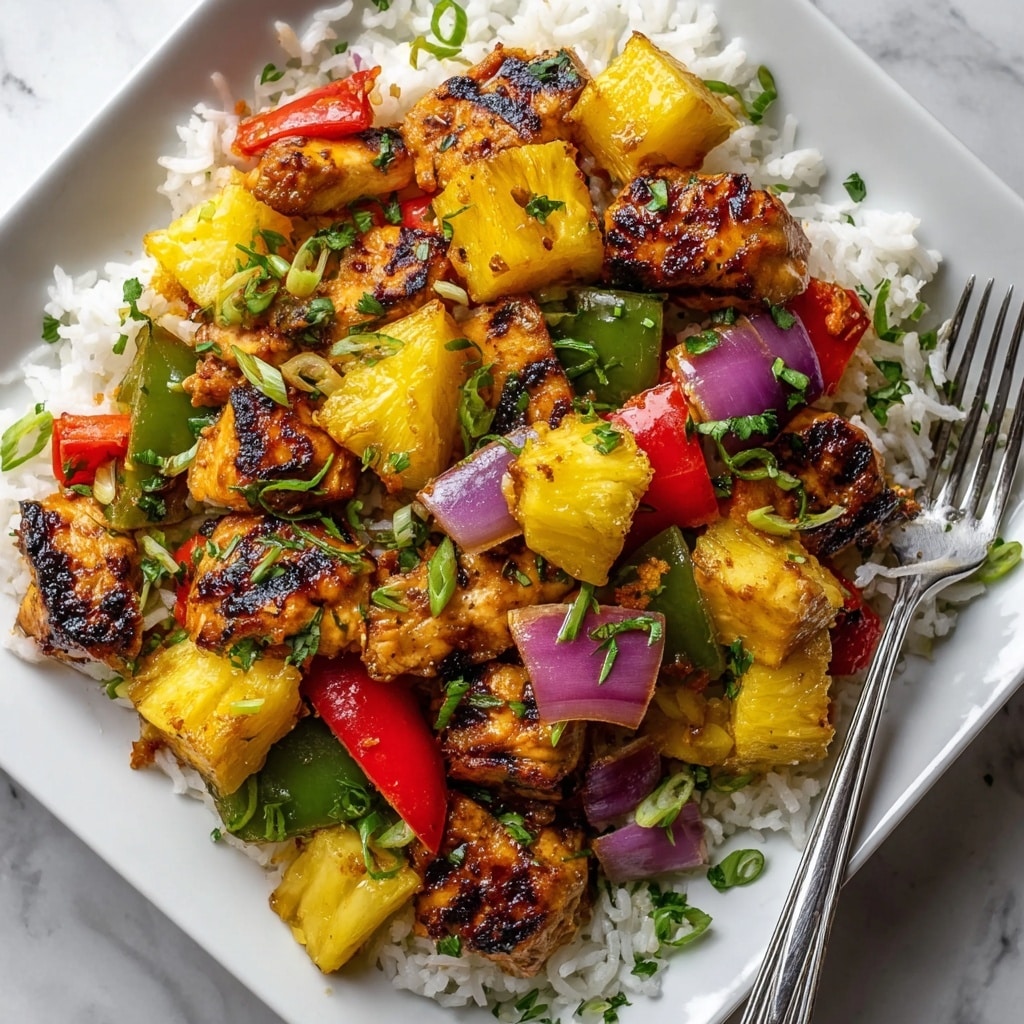 Hawaiian Chicken Sheet Pan Recipe - Recipe Image