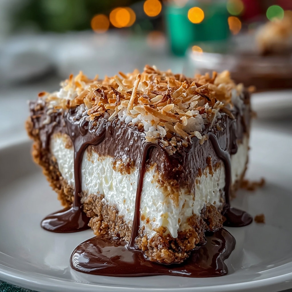 No-Bake German Chocolate Pie Recipe - Recipe Image