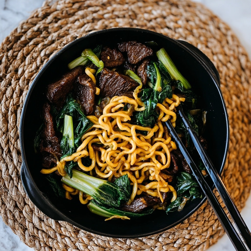 Black Pepper Beef Noodles Recipe - Recipe Image