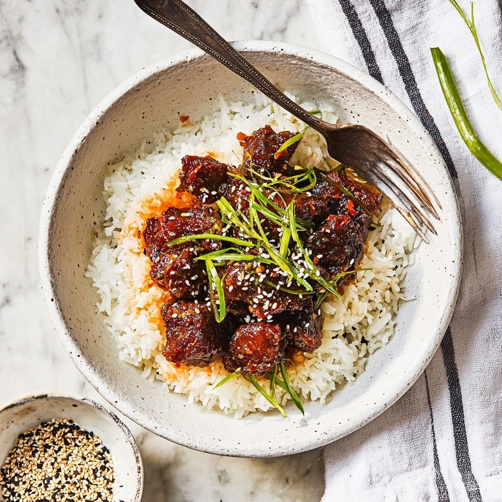 Slow Cooker Korean Beef Recipe - Recipe Image