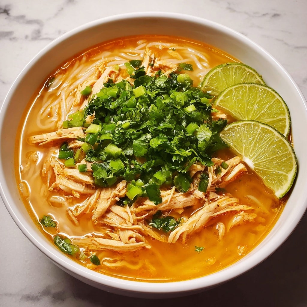 Asian Chicken Noodle Soup Recipe - Recipe Image