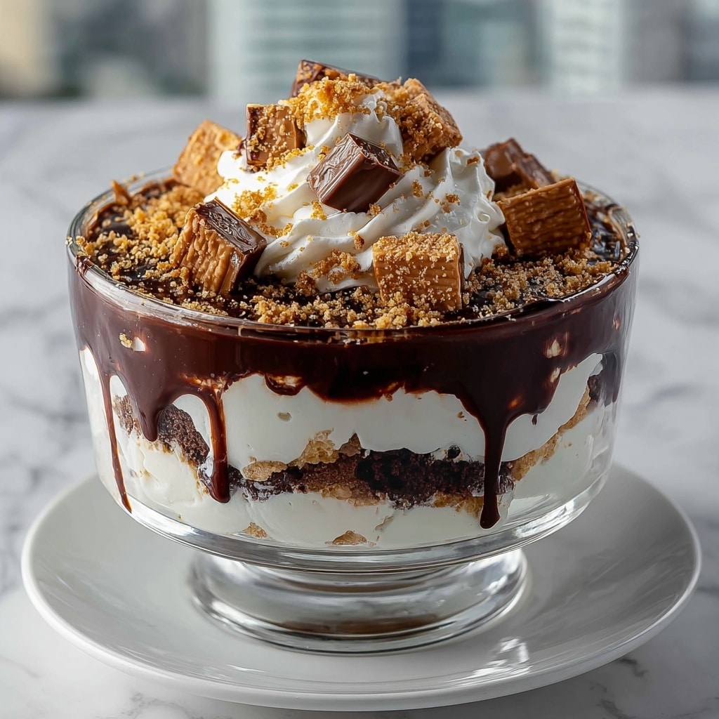 Chocolate Toffee Trifle Recipe - Recipe Image