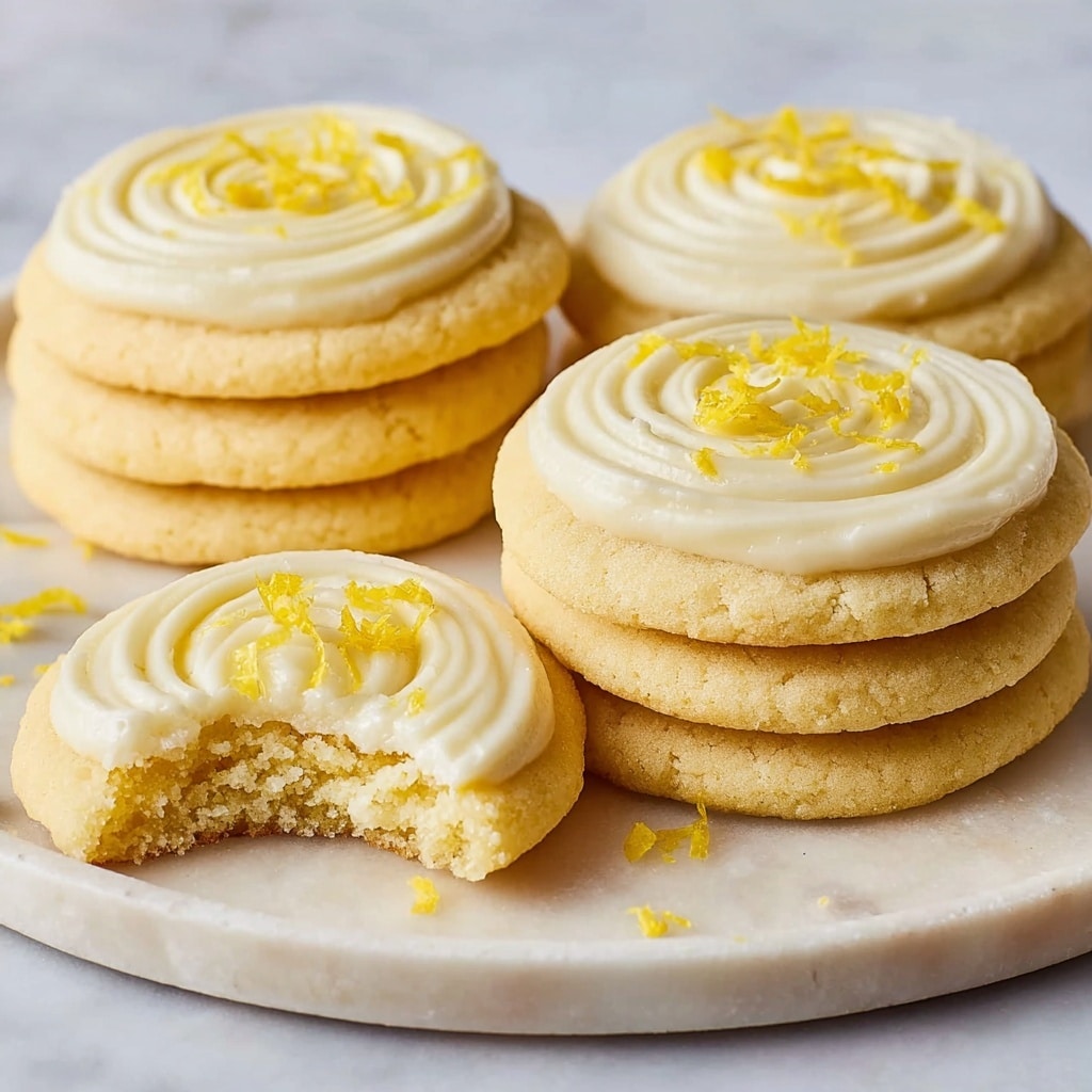 Lemon Frosted Cookies Recipe - Recipe Image