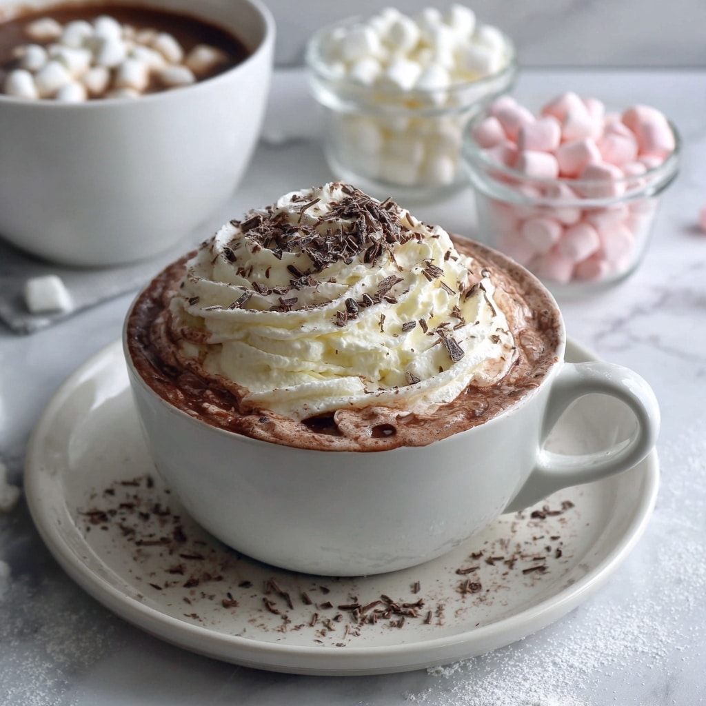 Rich Homemade Hot Chocolate Recipe - Recipe Image