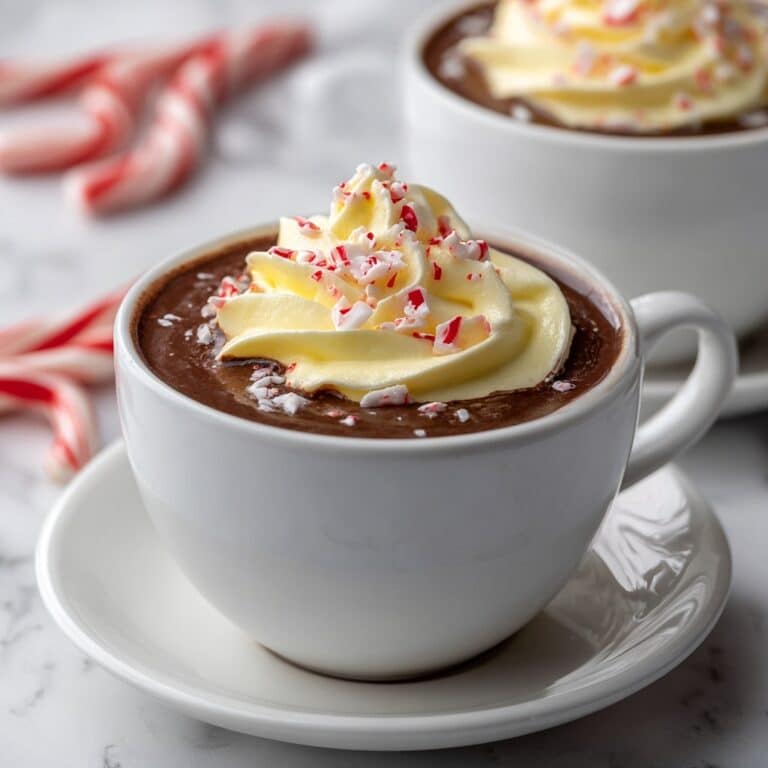Rich Homemade Hot Chocolate Recipe