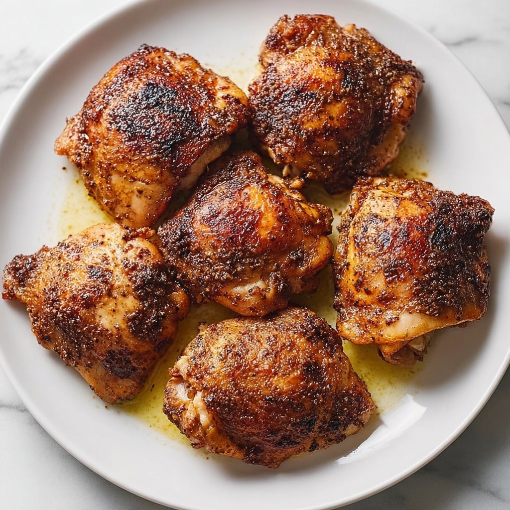 Delicious Ethiopian Chicken Thighs with Berbere Spice Recipe