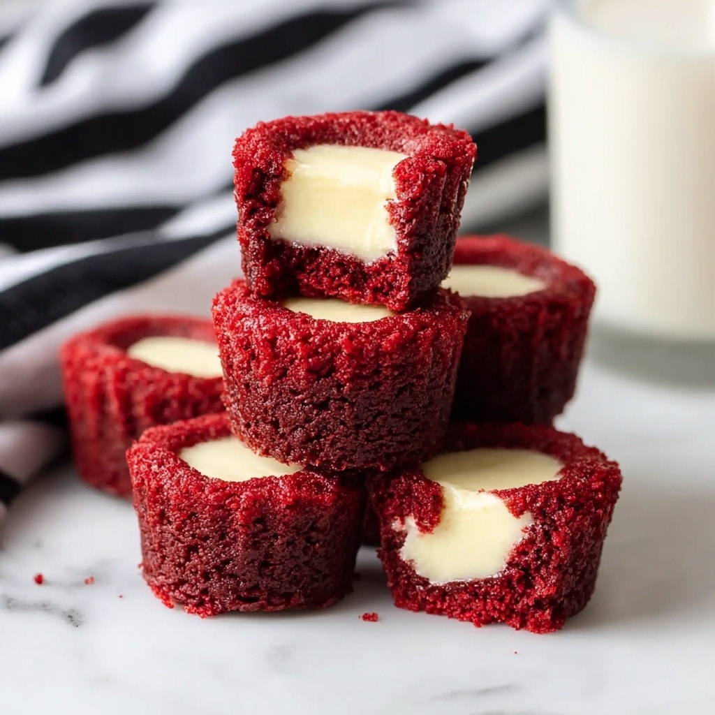 Red Velvet Cheesecake Bites Recipe - Recipe Image