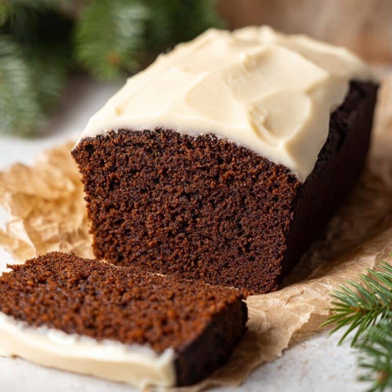 Vegan Gingerbread Loaf Cake (Starbucks Copycat) Recipe