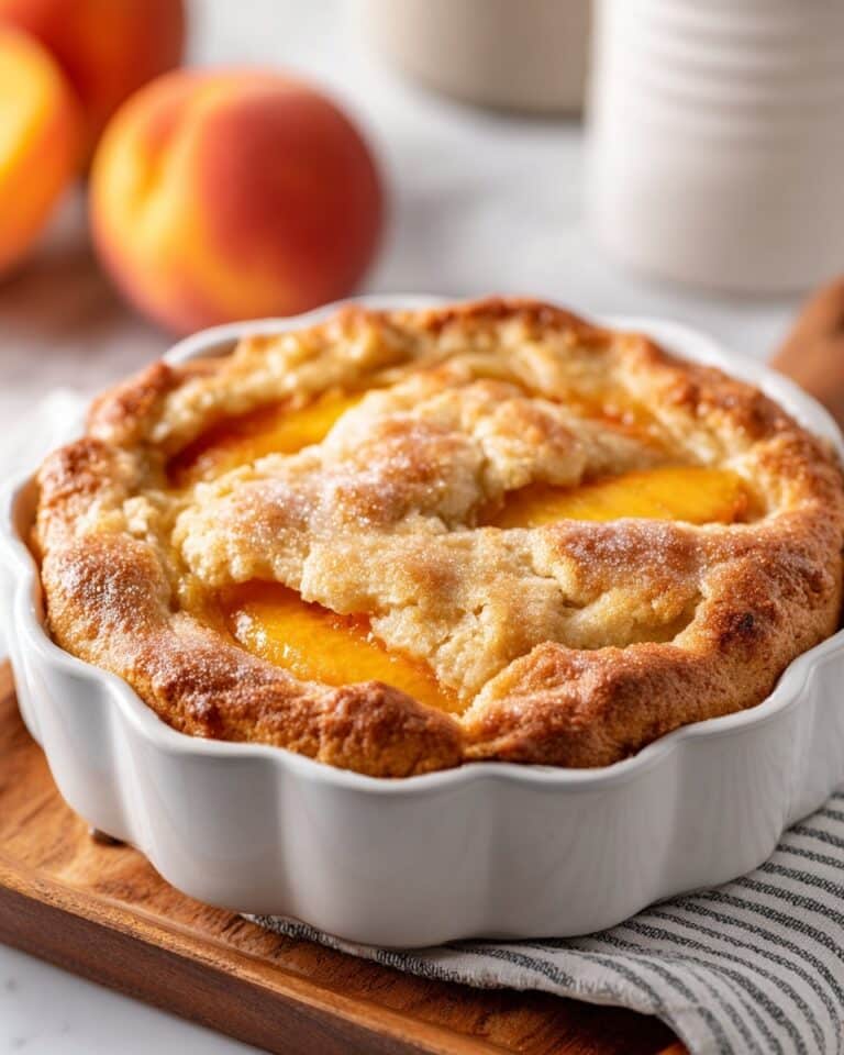 Gluten-Free Peach Cobbler Recipe