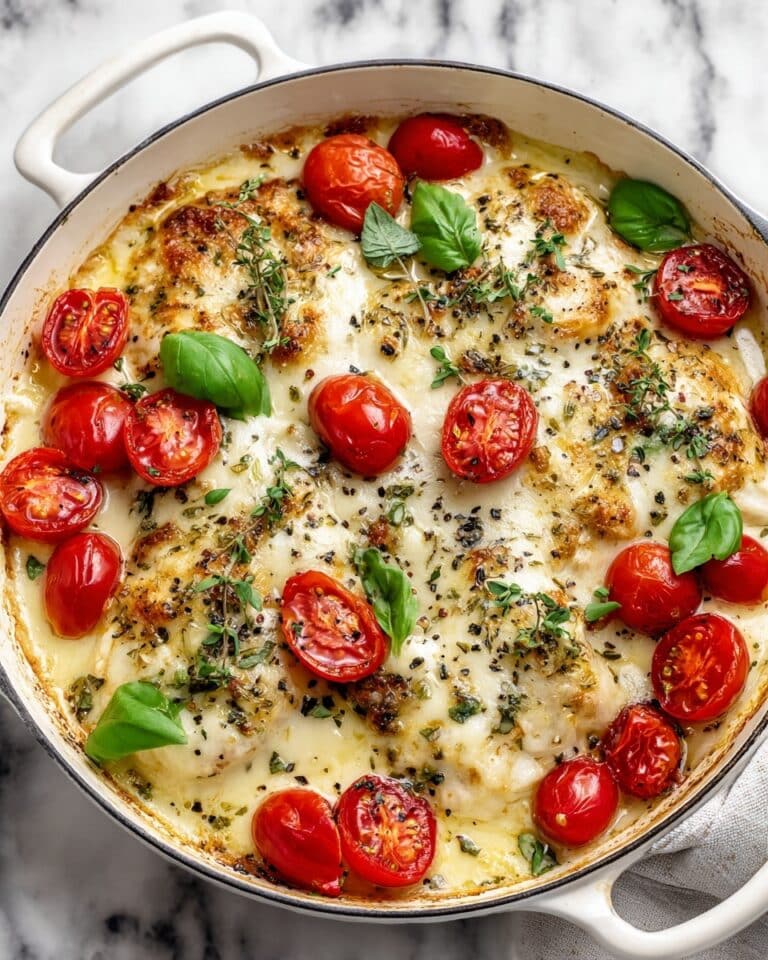 Baked Caprese Chicken Recipe