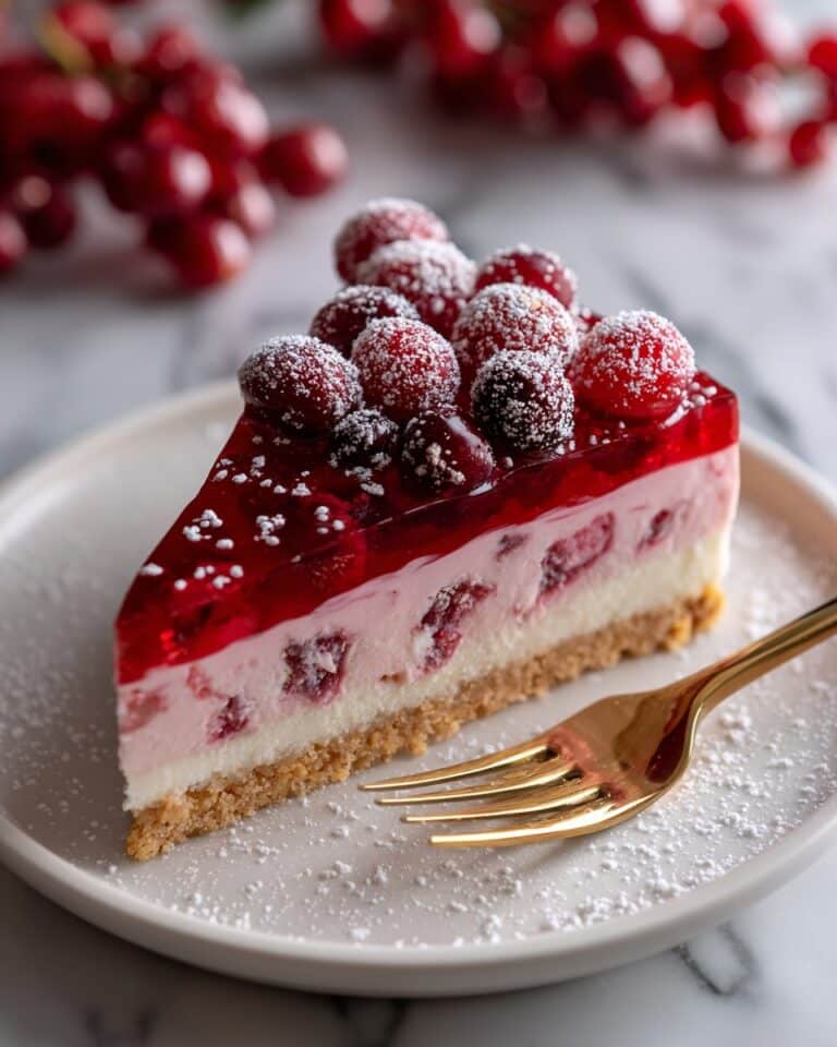 Cranberry Custard Pie Recipe