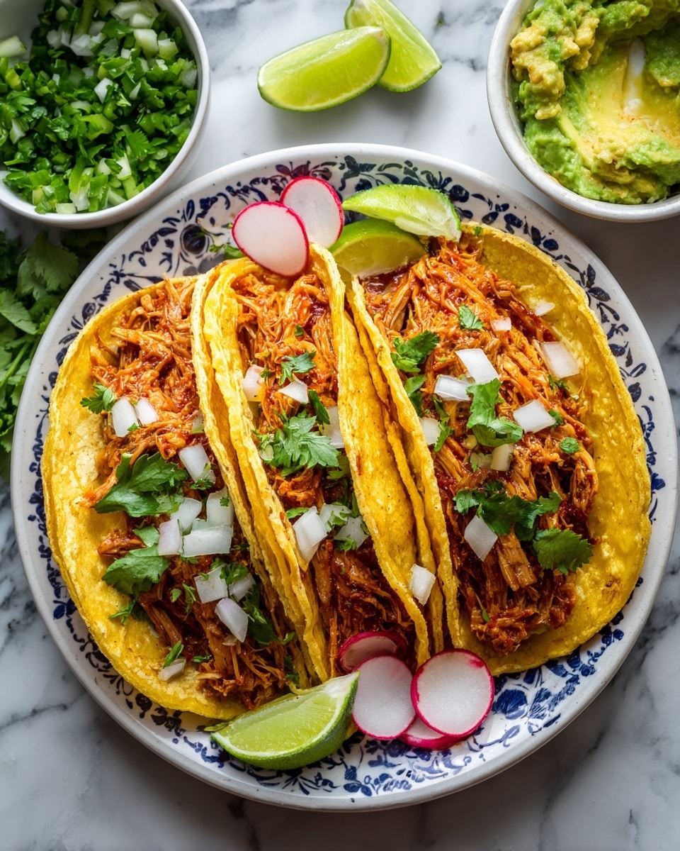 The Best Chicken Tinga Tacos Recipe