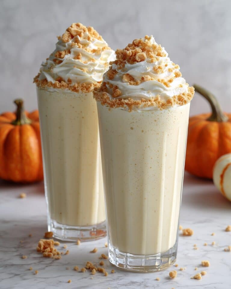 Pumpkin Spice Milkshake Recipe