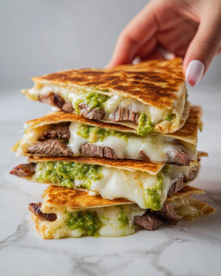 Chimichurri Steak Quesadillas Recipe