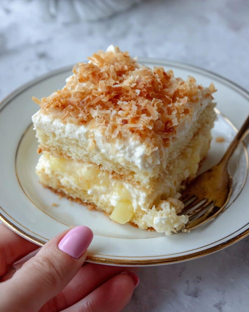 Easy No-Bake Pineapple Dessert Recipe