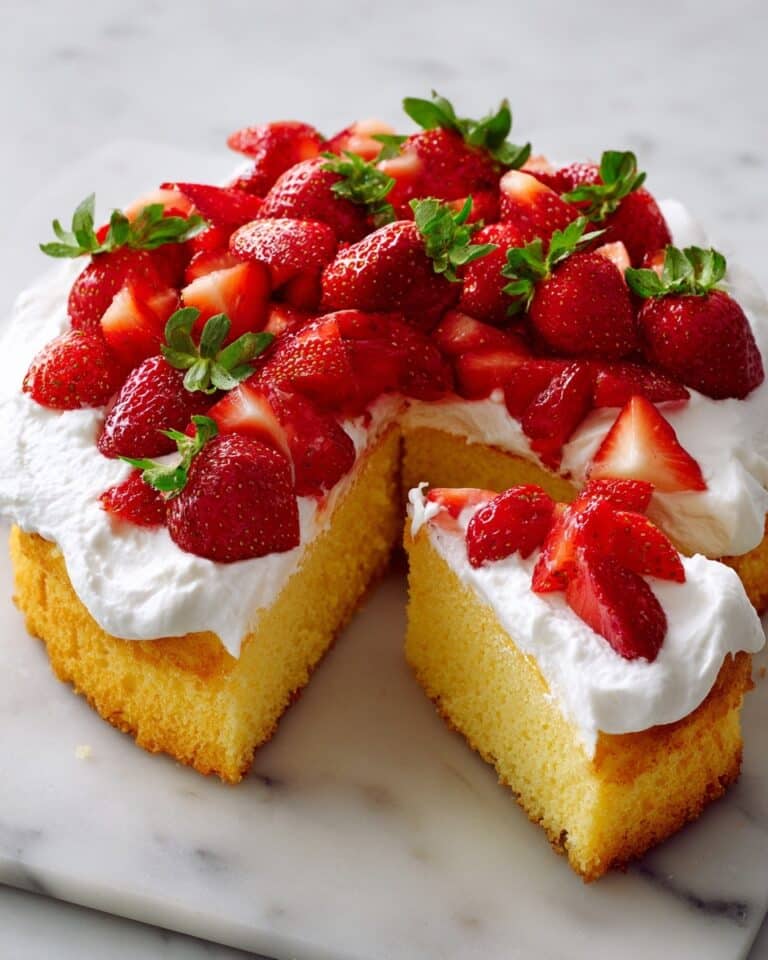 Lemon Cream Cheese Strawberry Pound Cake Recipe