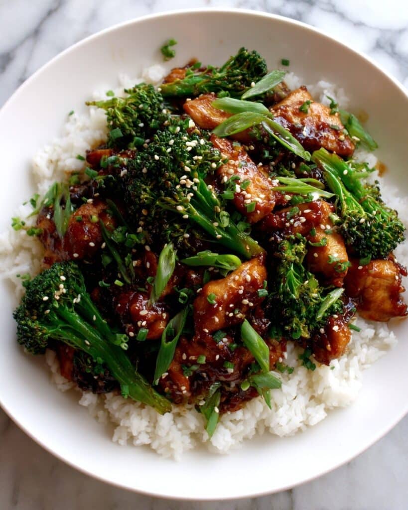 Chinese Chicken and Broccoli Stir Fry Recipe
