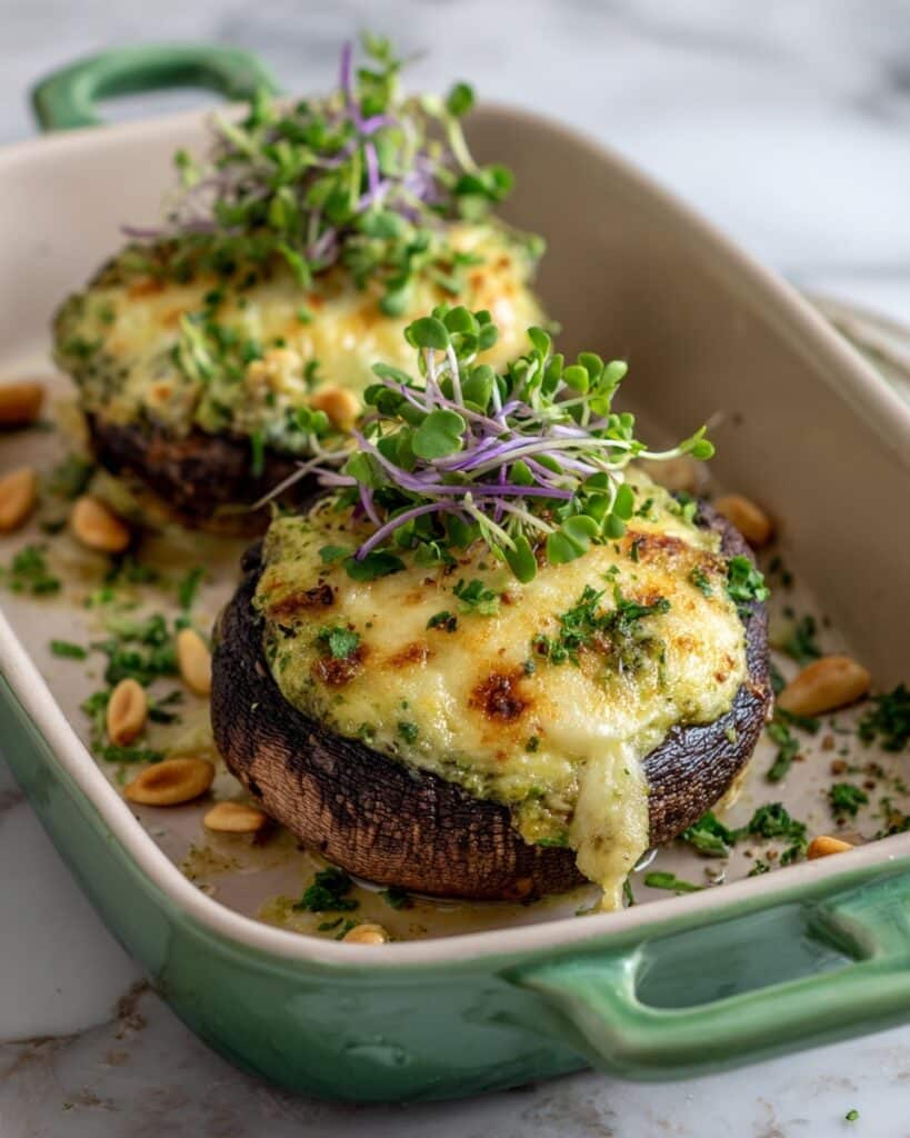 Garlic Stuffed Jacket Potatoes Recipe