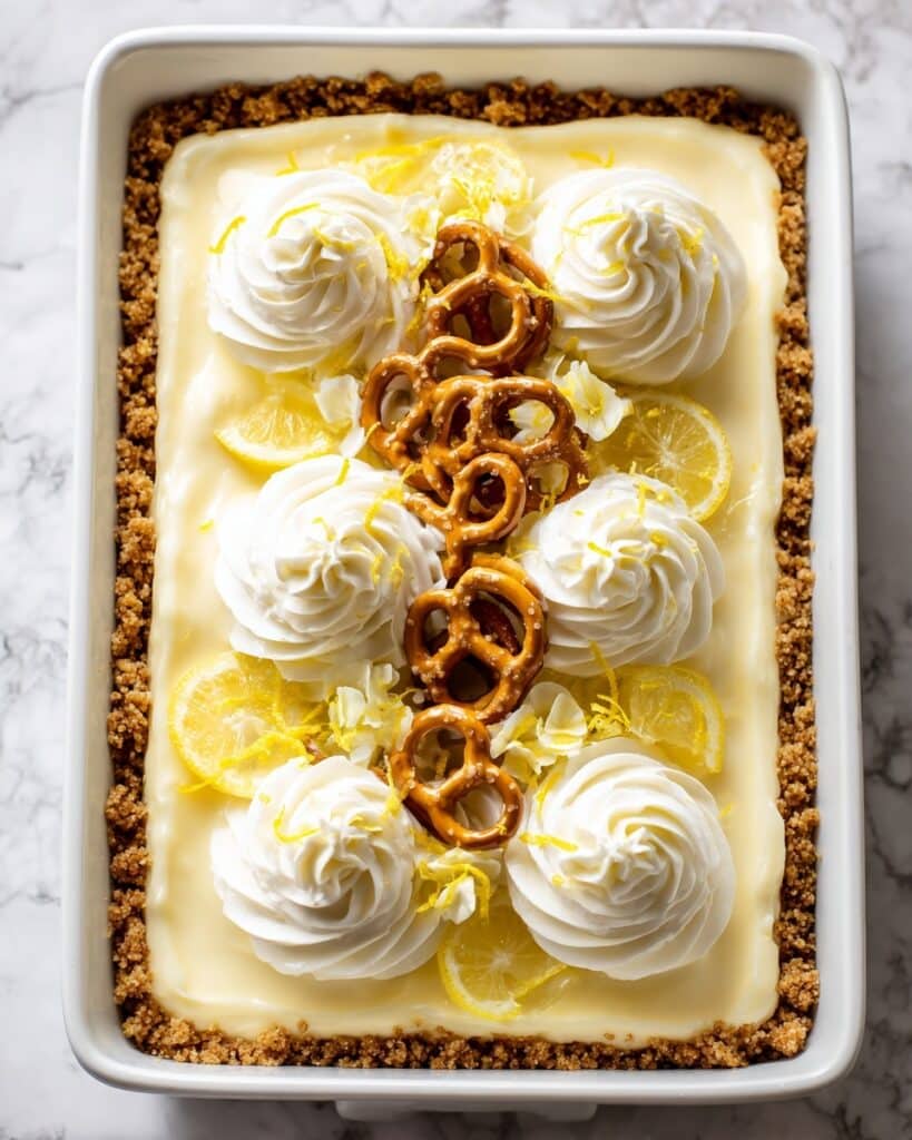 Lemon Pretzel Dessert Recipe