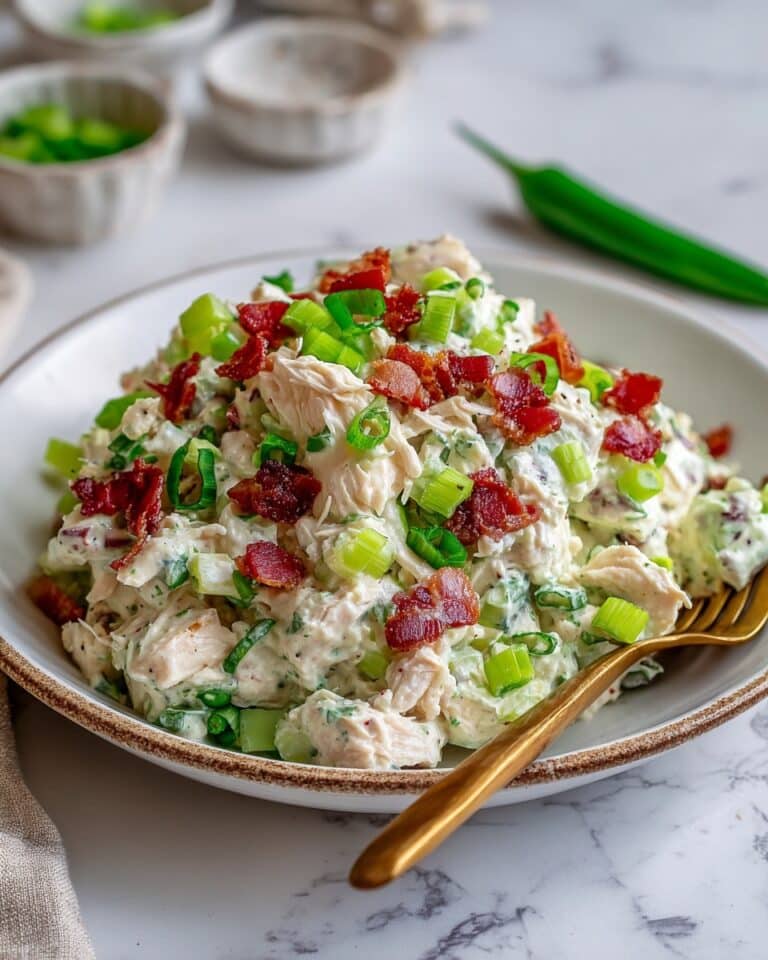 Jalapeño Popper Chicken Salad Recipe