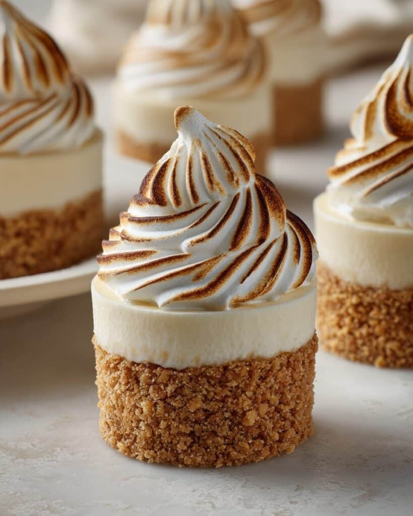 Mini Lemon Meringue Cheesecakes Recipe