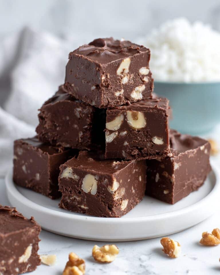 German Chocolate Fudge Recipe