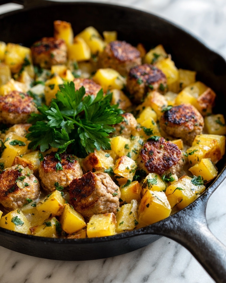 Cabbage, Potatoes, and Smoked Sausage Recipe - Recipe Image