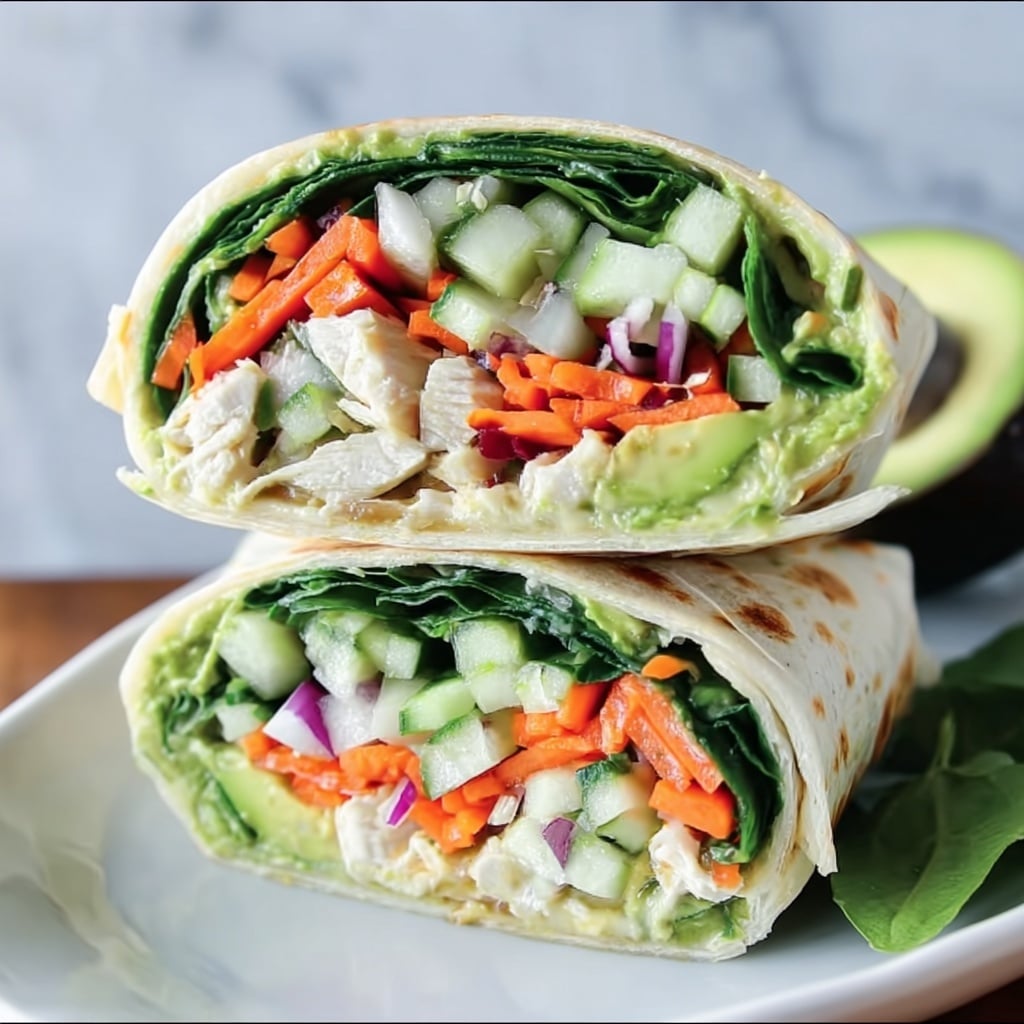 Thai Chicken Wraps Recipe - Recipe Image