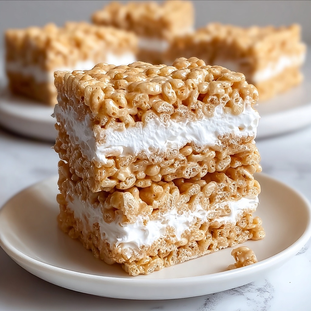 Fluffernutter Rice Krispie Treats Recipe