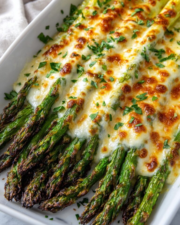 Cheesy Baked Asparagus Recipe