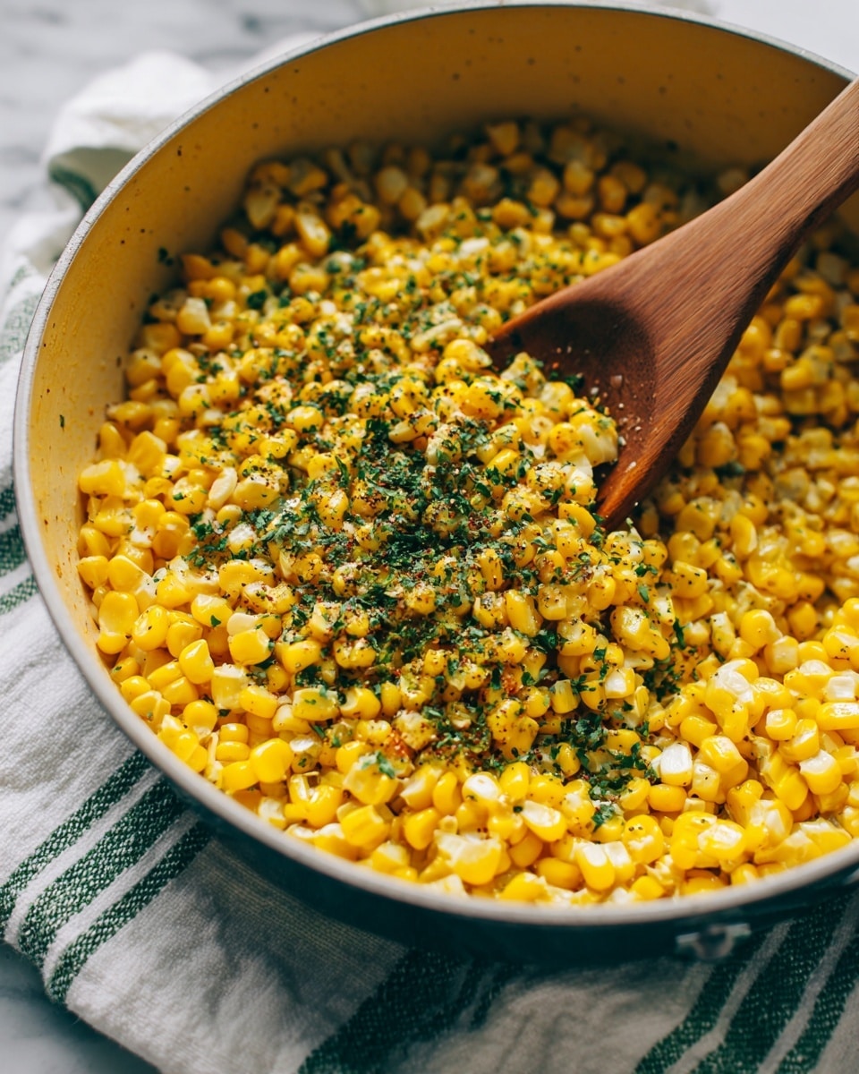 Honey Butter Skillet Corn Recipe