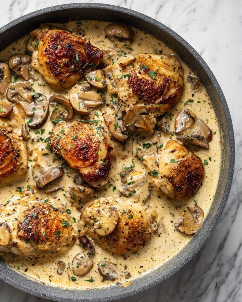 Creamy Chicken Stroganoff Recipe