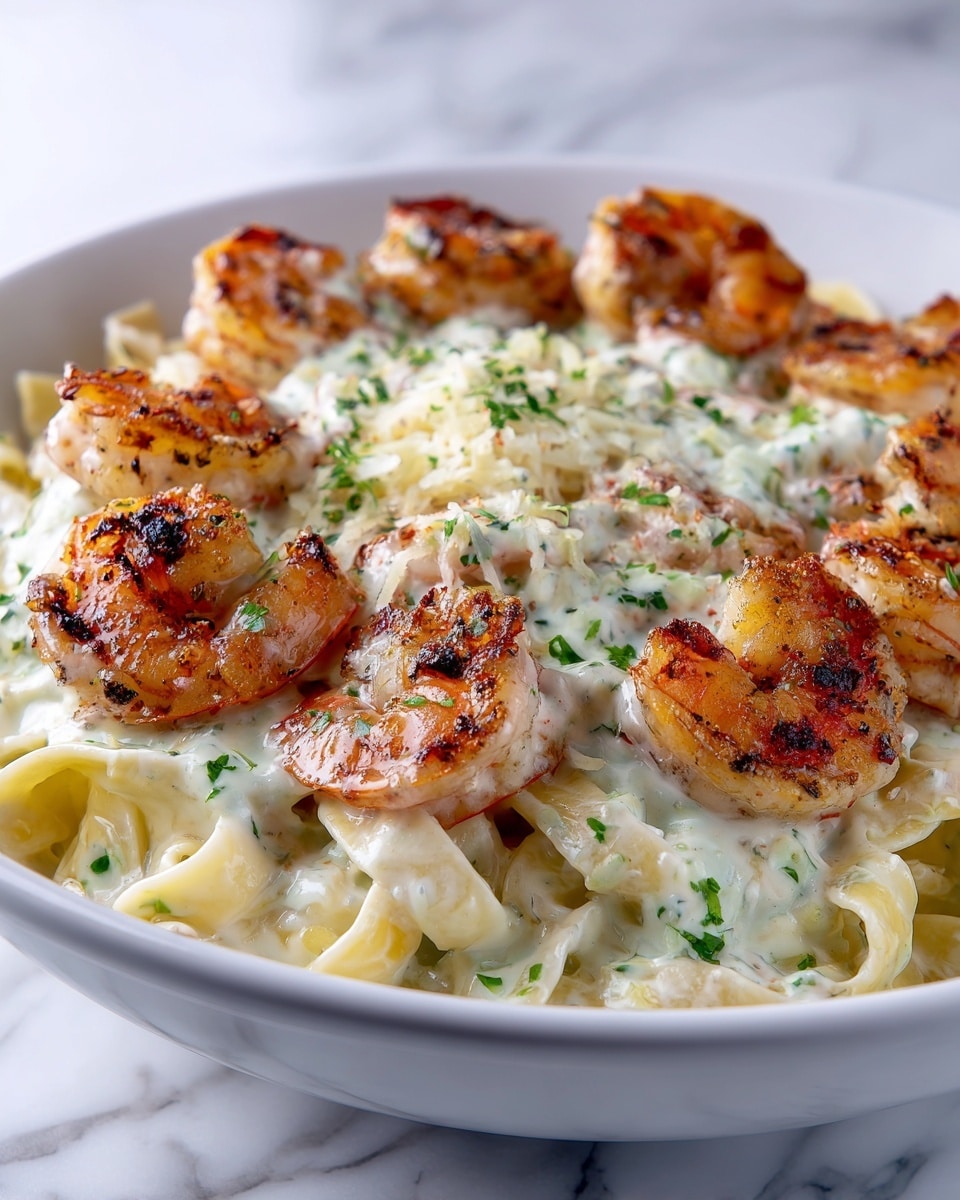 Seafood Lovers' Dream Alfredo Recipe - Recipe Image