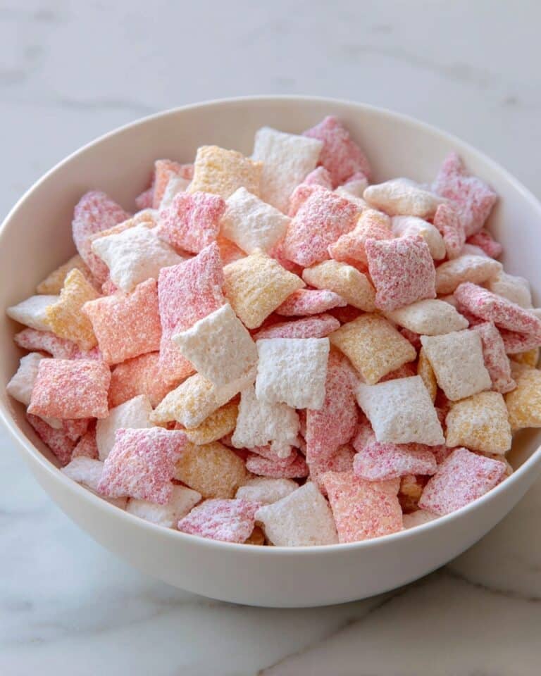 Strawberry Puppy Chow Recipe