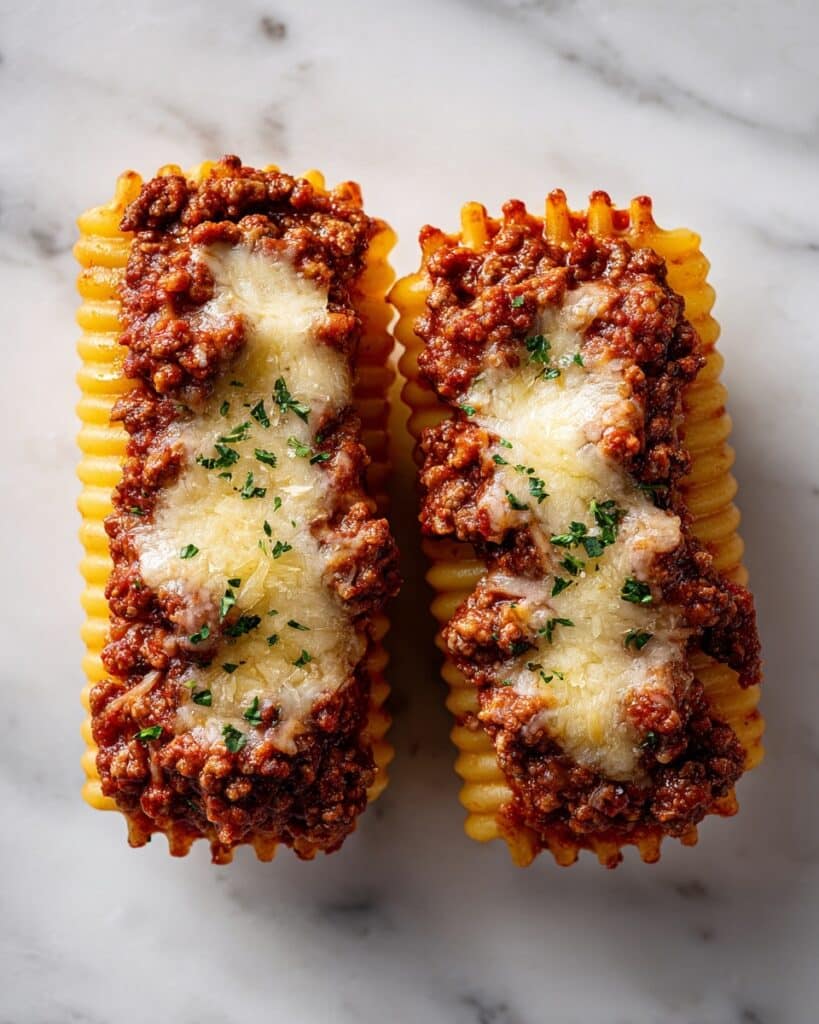 Cheesy Bolognese Roll-Ups Recipe
