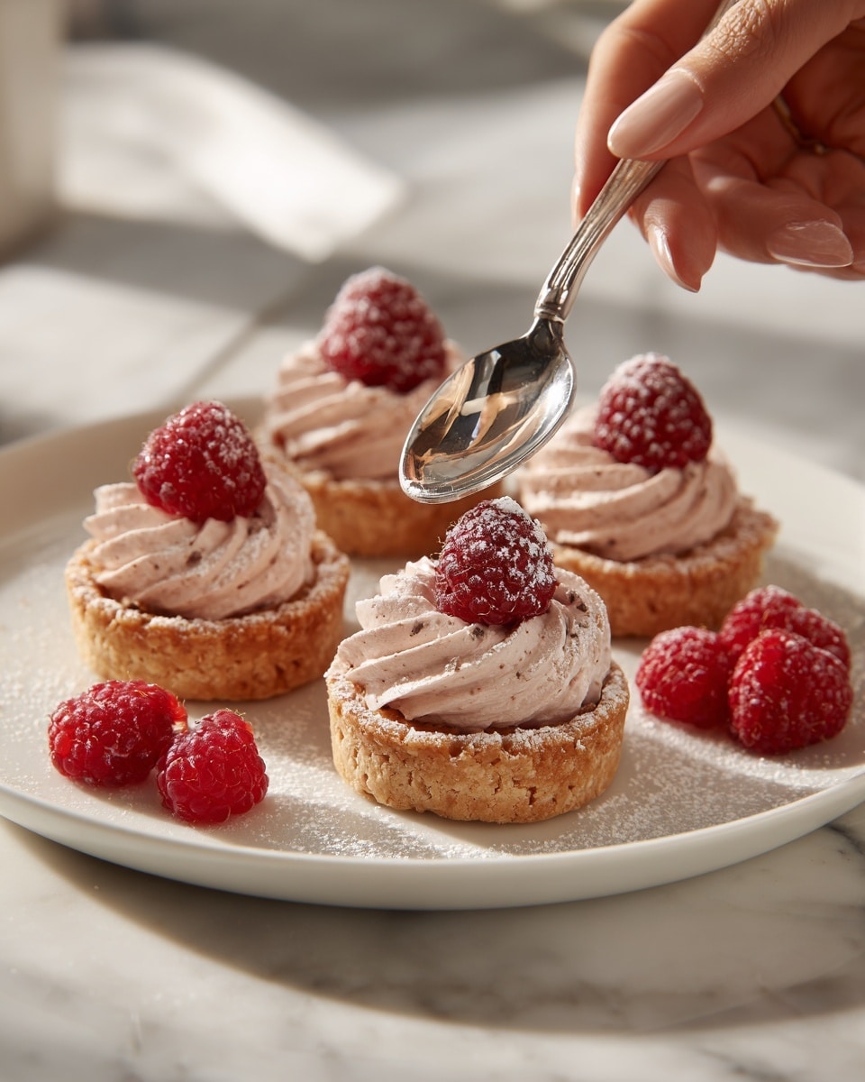 Deliciously Sweet Raspberry Cream Cheese Bites Recipe - Recipe Image