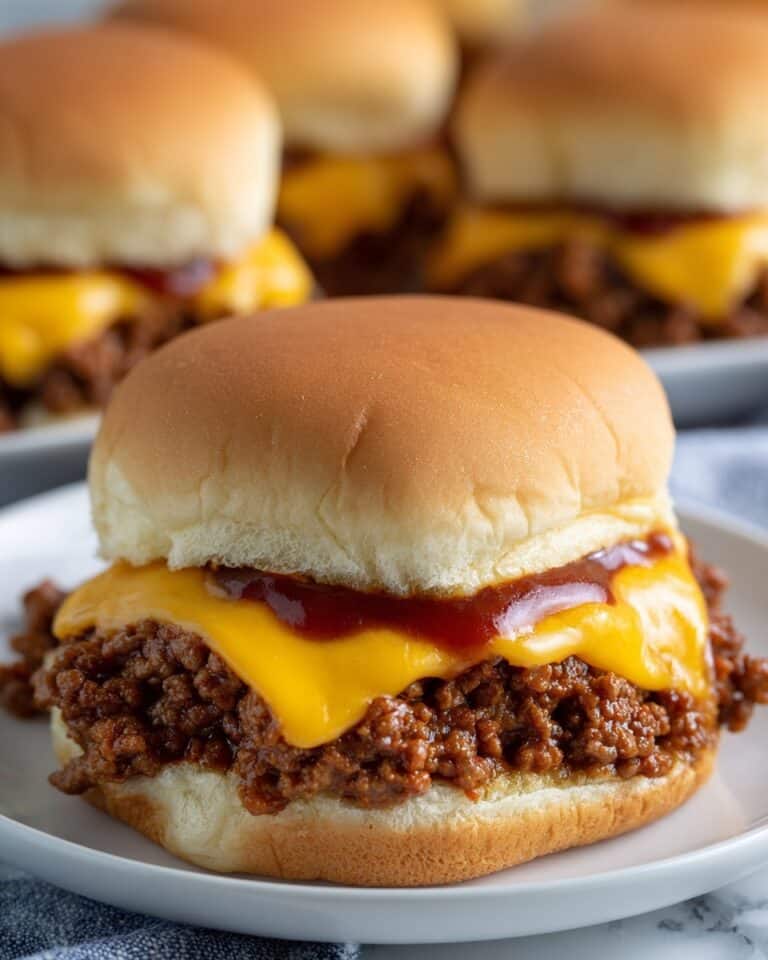 Chopped Cheeseburger Sliders Recipe