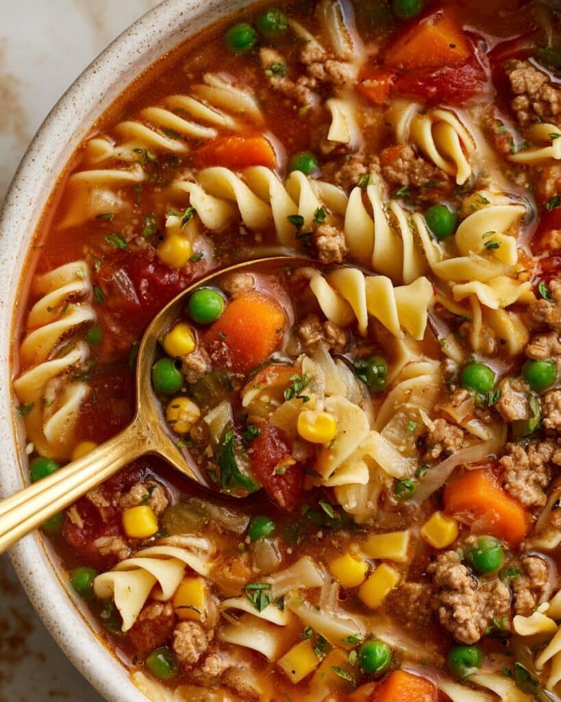 Vegetable Beef Noodle Soup Recipe